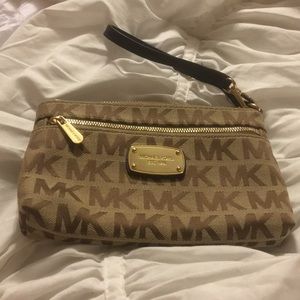 Authentic Michael kors wristlet